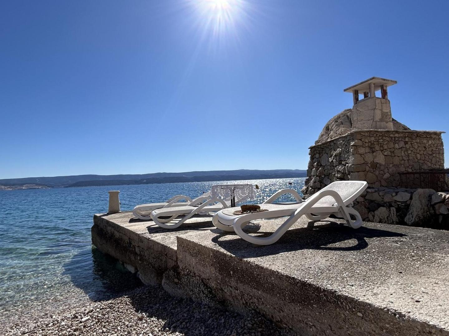 Azure Apartments By The Sea Near City Omiš Exteriér fotografie