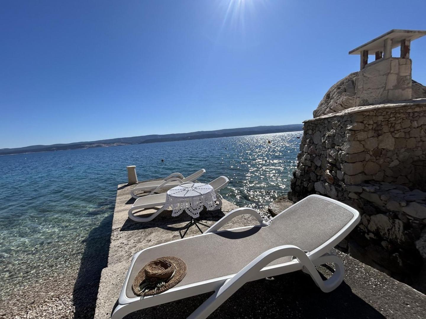Azure Apartments By The Sea Near City Omiš Exteriér fotografie